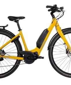 VTC électrique RIDLEY RES U500 Women Shimano 9 Speed jaune