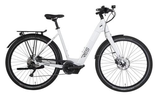 VTC électrique RIDLEY RES U800 Women Shimano 10 Speed gris – Image 3