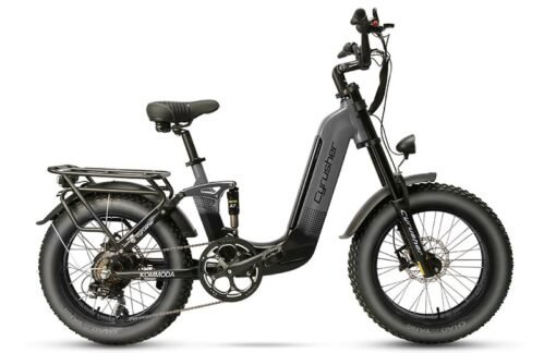 VTT électrique Cyrusher Kommoda pas à pas 750W 14Ah Orange – Image 4
