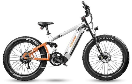 VTT électrique Cyrusher Ranger Vélo électrique tout-terrien 750W 20Ah vert – Image 2