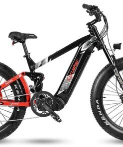 VTT électrique Cyrusher Ranger Vélo électrique tout-terrien 750W 20Ah noir