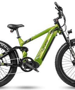 VTT électrique Cyrusher Ranger Vélo électrique tout-terrien 750W 20Ah vert