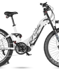 VTT électrique Cyrusher Trax hybride tout-terrain Blanc