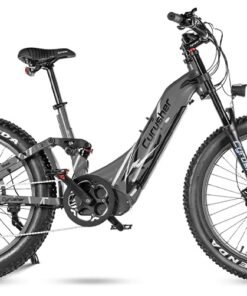 VTT électrique Cyrusher Trax hybride tout-terrain noir