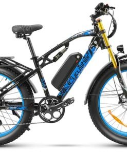 VTT électrique Cyrusher XF900 750W 17Ah fatbike bleu
