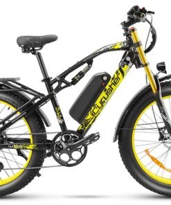 VTT électrique Cyrusher XF900 750W 17Ah fatbike jaune