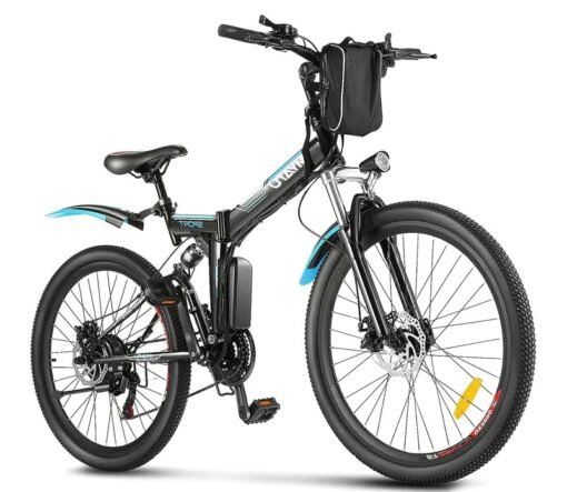 VTT électrique ESKUTE 26 Pouces Pliable TJGB noir