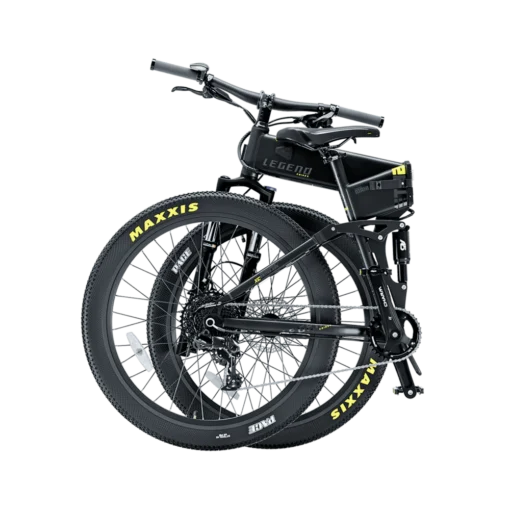 VTT électriques pliant Legend Ebikes Etna SR noir – Image 8