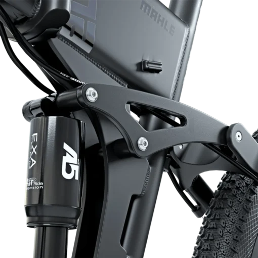 VTT électriques pliant Legend Ebikes Etna SR noir – Image 5