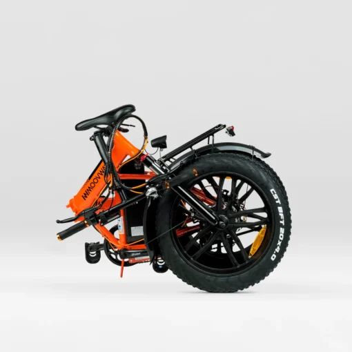 VTT électriques pliable Fatbike V3 MoovWay Orange – Image 10