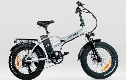 VTT électriques pliable Fatbike V3 MoovWay Orange – Image 8