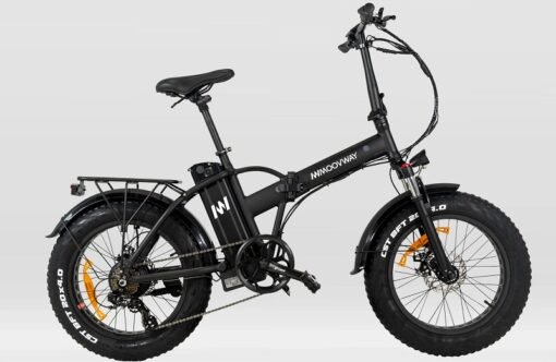 VTT électriques pliable Fatbike V3 MoovWay Orange – Image 7