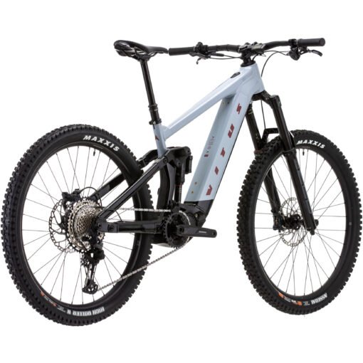 VTT électriques tout-suspendus Vitus E-Sommet VRS blanc – Image 7