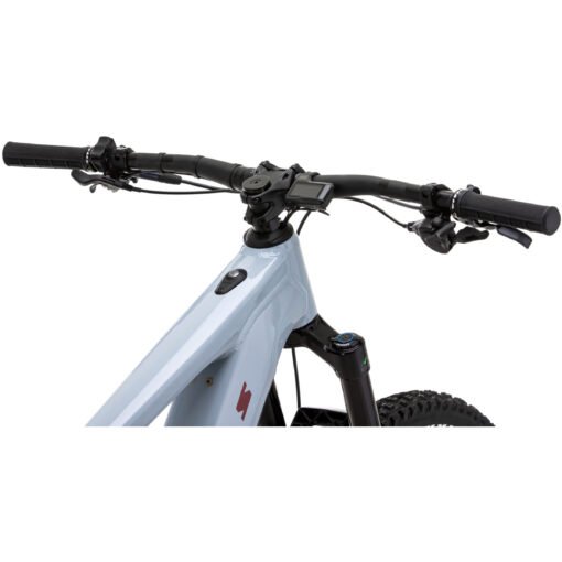 VTT électriques tout-suspendus Vitus E-Sommet VRS blanc – Image 4
