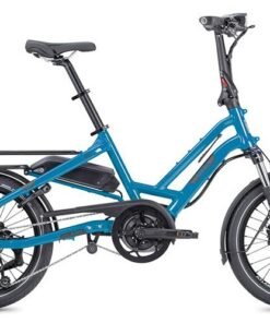 Vélo cargo électrique Compact Tern HSD P9 Bleu LR