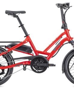 Vélo cargo électrique Compact Tern HSD P9 Rouge