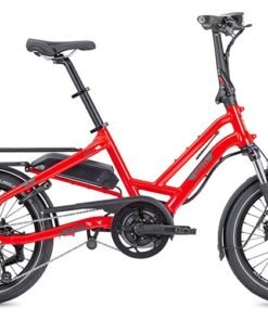 Vélo cargo électrique Compact Tern HSD P9 Rouge LR