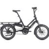 Vélo cargo électrique compact Tern HSD S8i black