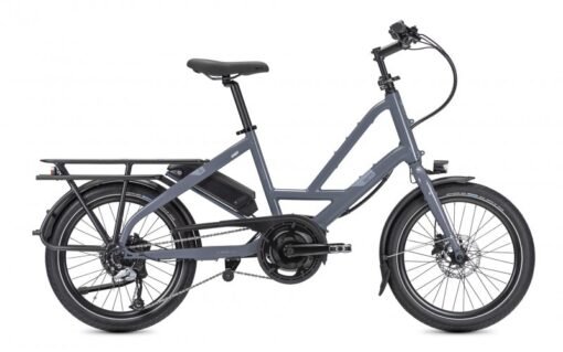 Vélo cargo électrique compact Tern Quick Haul D8 Violet – Image 4