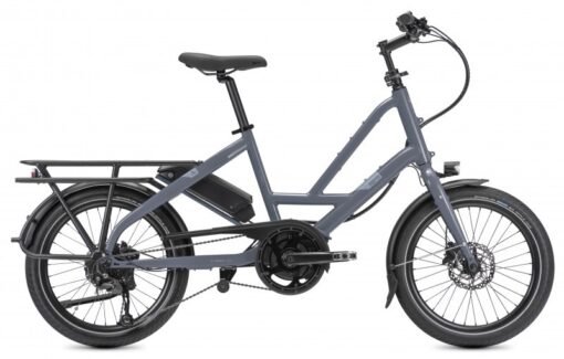 Vélo cargo électrique compact Tern Quick Haul P9 violet – Image 3