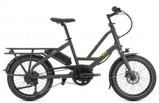 Vélo cargo électrique compact Tern Quick Haul P9 violet – Image 2