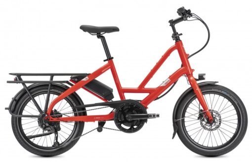 Vélo cargo électrique compact Tern Quick Haul P9 violet – Image 5