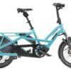 Vélo cargo électrique longtail TERN GSD S10 Beetle Blue LX