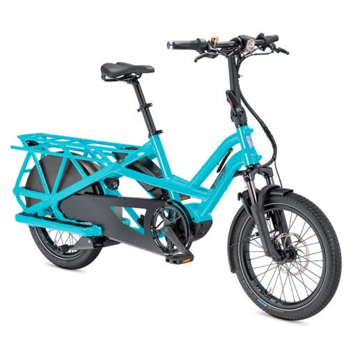 Vélo cargo électrique longtail TERN GSD S10 Bleu LR