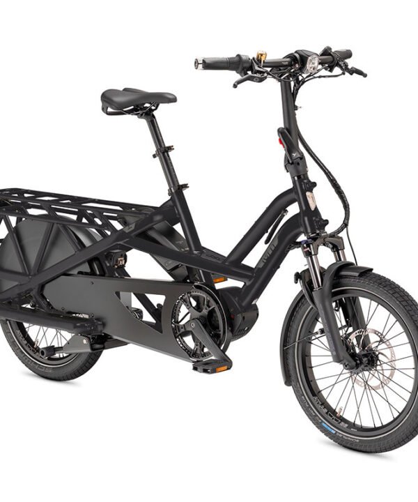 Vélo cargo électrique longtail TERN GSD S10 Noir LR