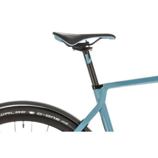 Vélo de Gravel Électrique CUBE NUROAD HYBRID C:62 SL Shimano GRX 40 Dents Noir/Bleu 2020 – Image 3