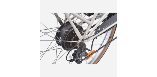 Vélo de ville électrique Nakamura adulte E CITY LTD gris – Image 6