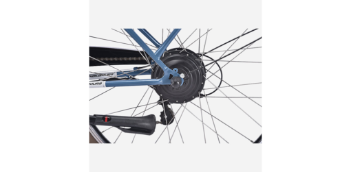 Vélo de ville électrique Nakamura adulte E-City 50 bleu clair – Image 2