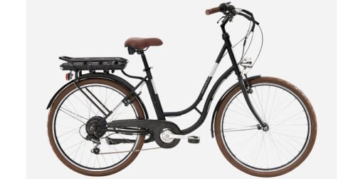 Vélo de ville électrique Nakamura adulte E-City 50 bleu clair – Image 10
