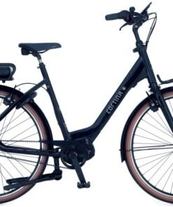 Vélo électrique bleu nuit CORTINA E-Common HB8 cadre bas