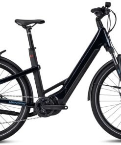Vélo électrique de randonnée Winora Yakun 10 Darkblue femme