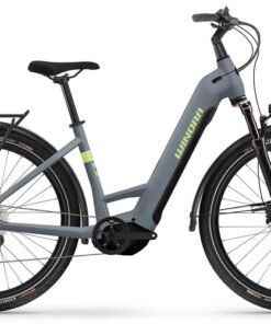 Vélo électrique de randonnée Winora Yucatan X10 steelblue matte