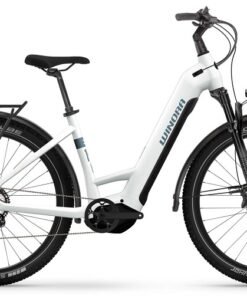 Vélo électrique de randonnée Winora Yucatan X12 Pro Smoke cadre ouvert