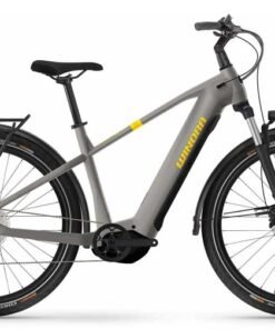 Vélo électrique de randonnée Winora Yucatan X8 Quarz matt cadre trapèze