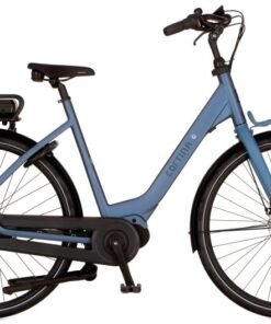 Vélo électrique de ville CORTINA E-Common 7v cadre bas bleu