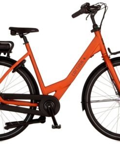 Vélo électrique de ville CORTINA E-Common 7v rouge