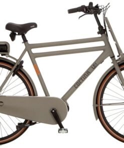 Vélo électrique hollandais de ville moteur pédalier CORTINA E-U4 Solid 7v cadre haut