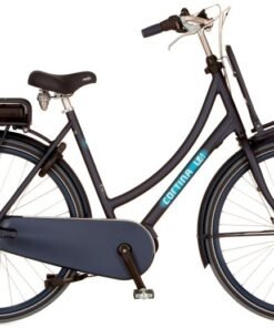 Vélo électrique moteur central bleu marine CORTINA E-U4 7v