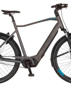 Vélo électrique performant CORTINA E-Silento Pro cadre haut gris