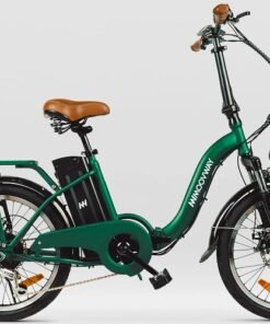Vélo électrique pliable Escapad Moovway vert