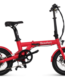 Vélo électrique pliant BEAUFORT Bobbie rouge