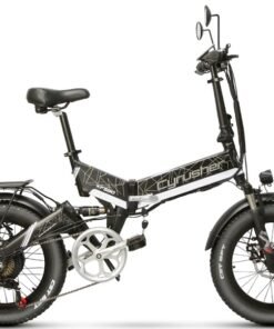 Vélo electrique pliant Cyrusher XF590 500W 10Ah blanc