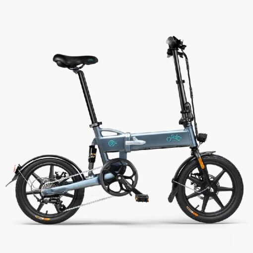 Vélo électrique pliant Fiido D2S avec amortisseur blanc – Image 2