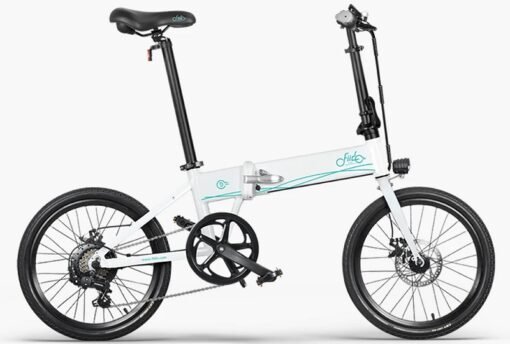 Vélo électrique pliant Fiido D4S blanc