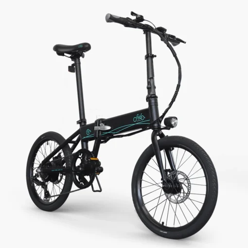 Vélo électrique pliant Fiido D4S blanc – Image 2