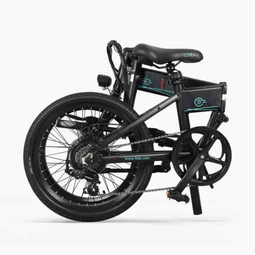 Vélo électrique pliant Fiido D4S blanc – Image 3